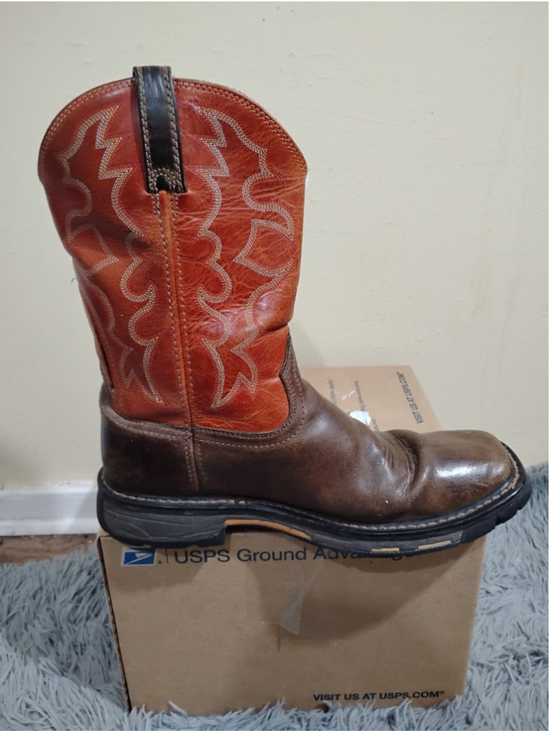 Ariat Work Men Size 12D Leather Cowboy Boots Astm F2892&17 main image 8